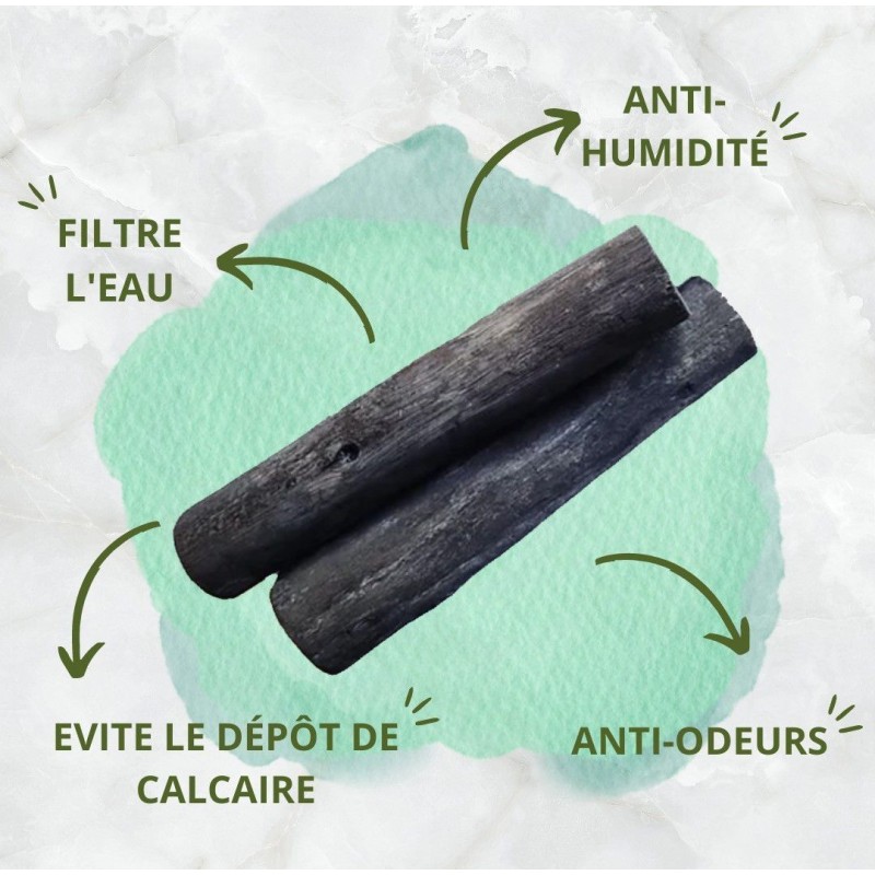 Charbon actif filtrant Binchotan Black+Blum - 1 recharge de charbon –  Maison Fertile