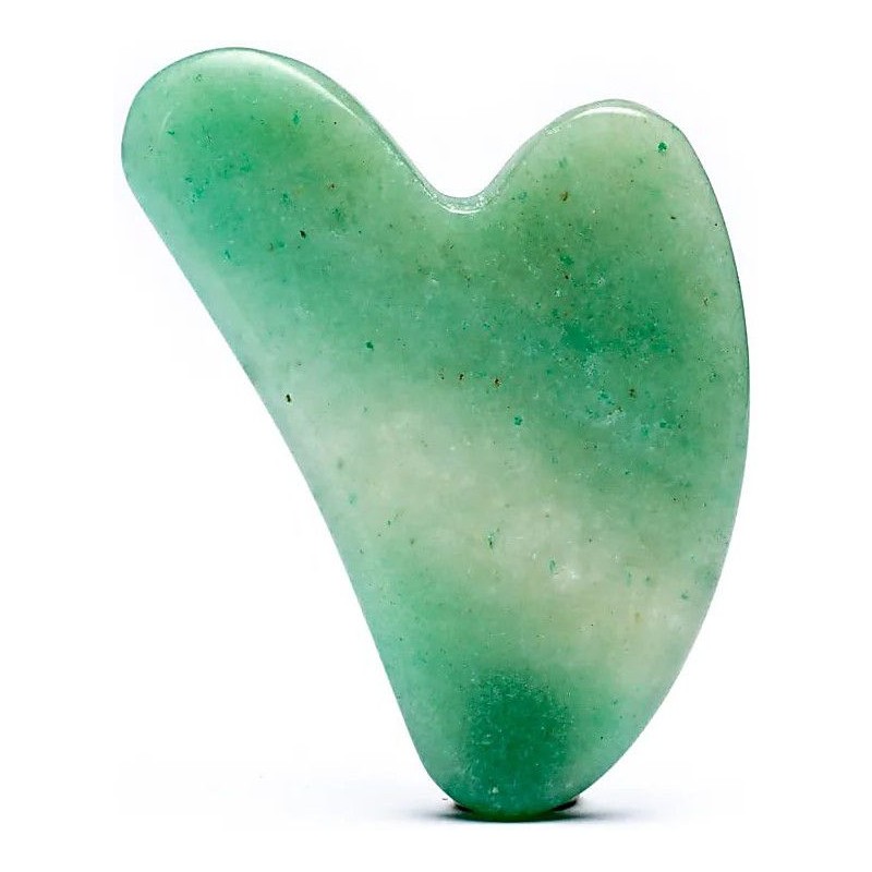 Gua Sha en aventurine verte - Cou & Visage