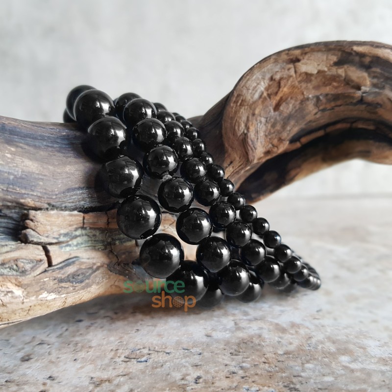 Bracelet Onyx noir - Qualité A