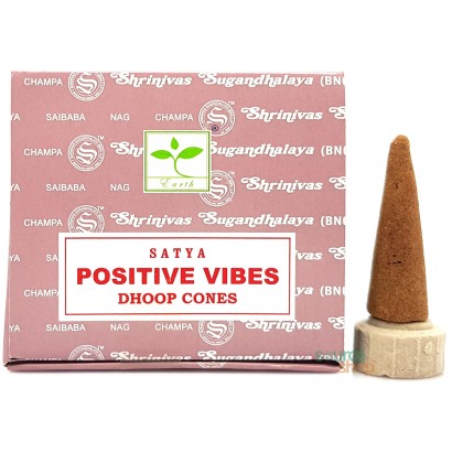 Cônes d'encens Positive Vibes - Satya