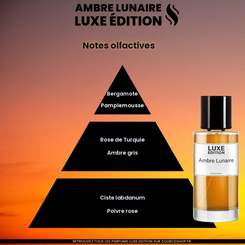 Parfum Ambre Lunaire - 50ml - Générique - Luxe édition