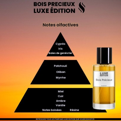 Parfum Bois Précieux - générique - Luxe édition