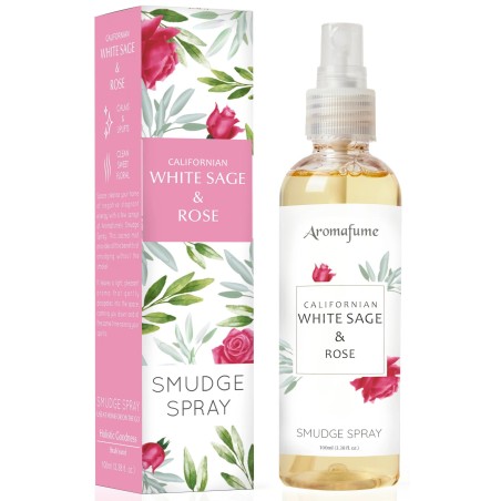 Spray d'ambiance Sauge blanche & Rose - Aromafume