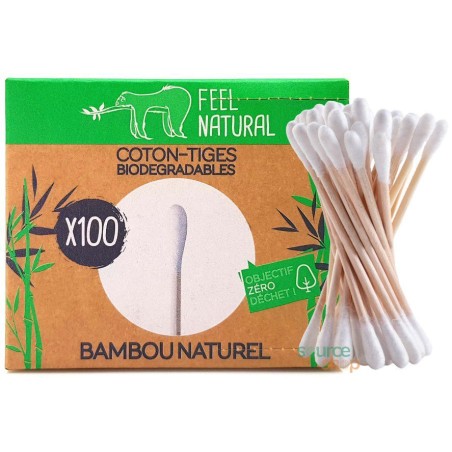 Coton-tiges bambou - Recharge - Ecoboutik
