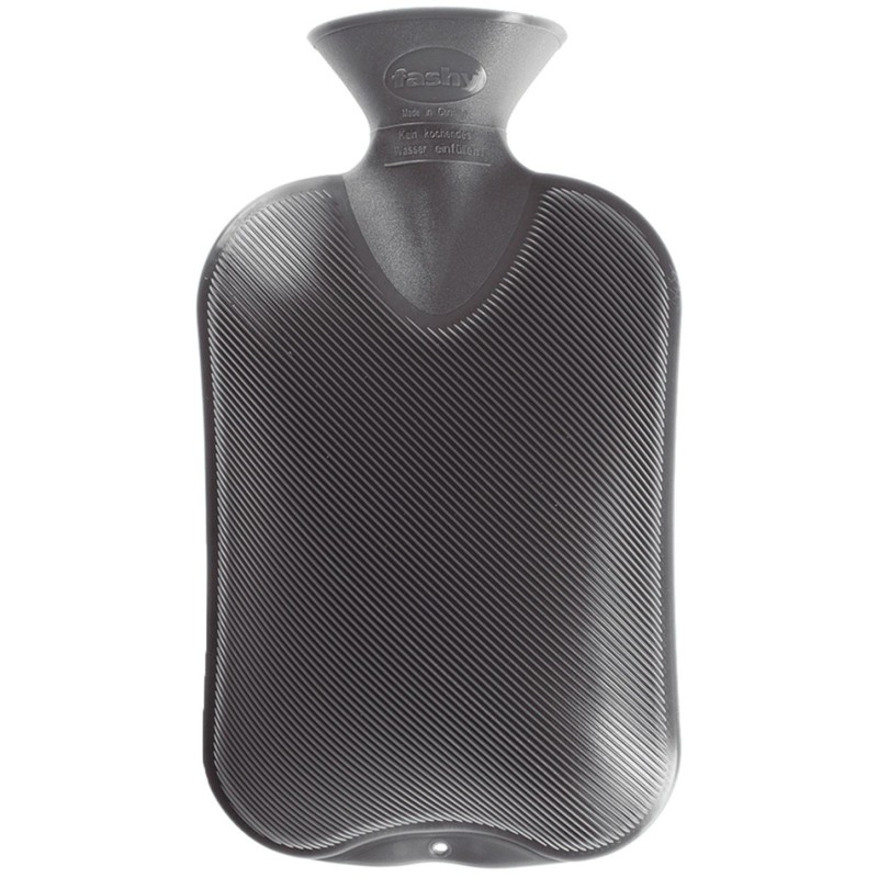 Bouillotte à eau - 2L - double rainure - fabrication allemande