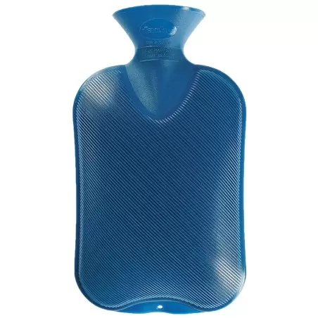 Bouillotte à eau - 2L - double rainure - fabrication allemande