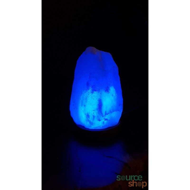 Mini Lampe de sel Himalaya blanche USB - 500g à 1kg