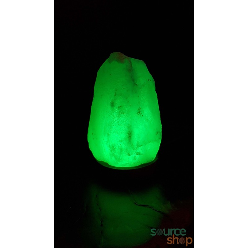 Mini Lampe de sel Himalaya blanche USB - 500g à 1kg