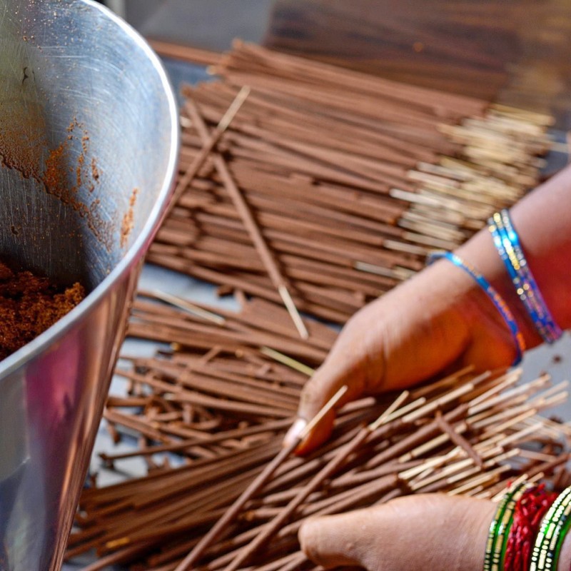 Encens Thé Vert - Encens d'Auroville