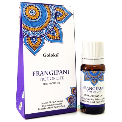 Huile aromatique Frangipanier - Goloka