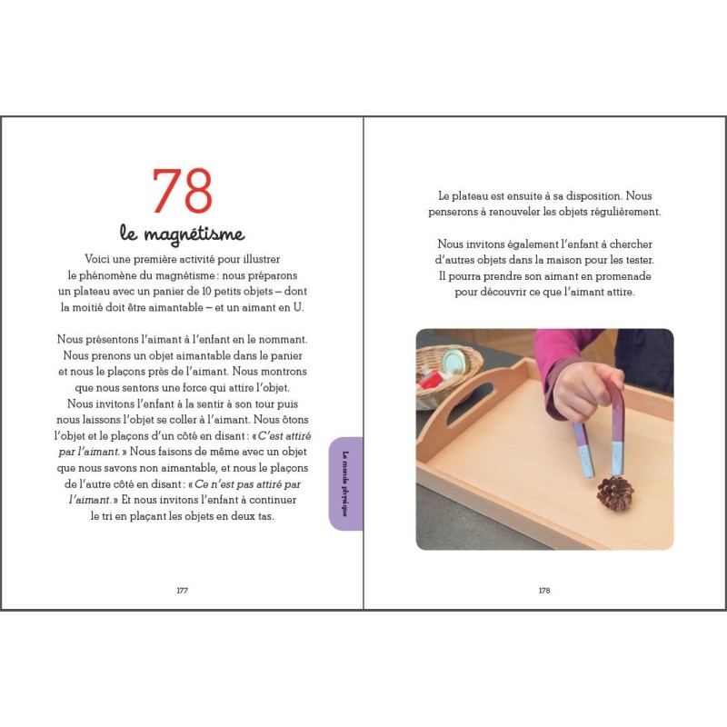 100 activités Montessori pour découvrir le monde - 3/6 ans - Nathan