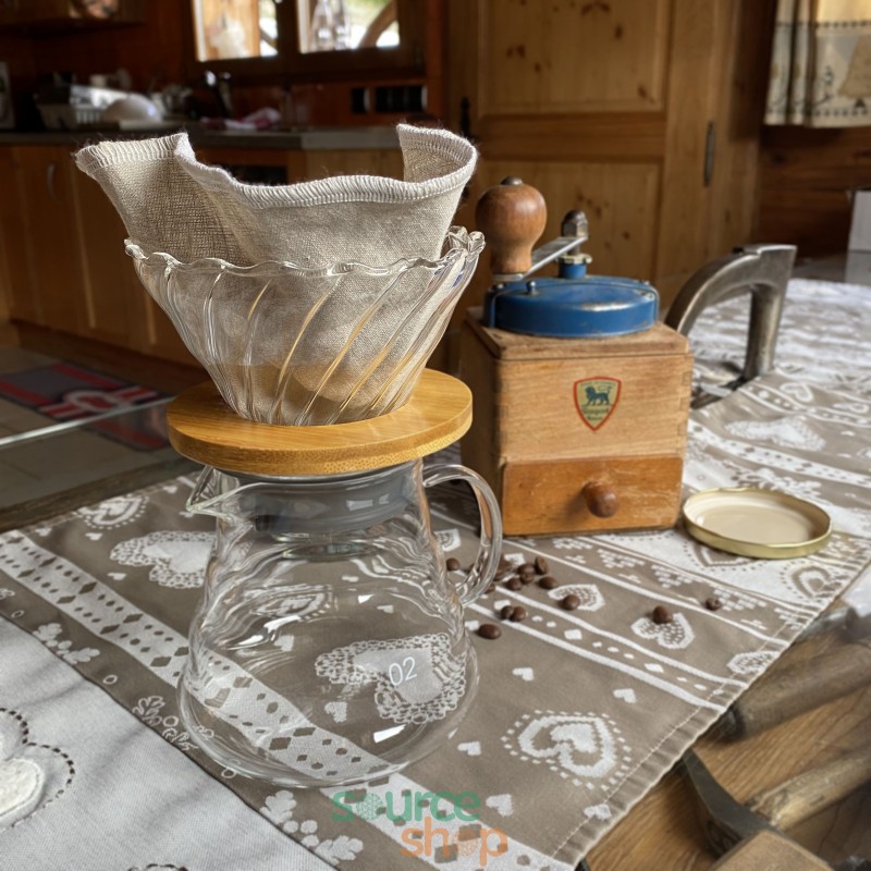 Moulin à café manuel  Produits réutilisables uniques et écologiques