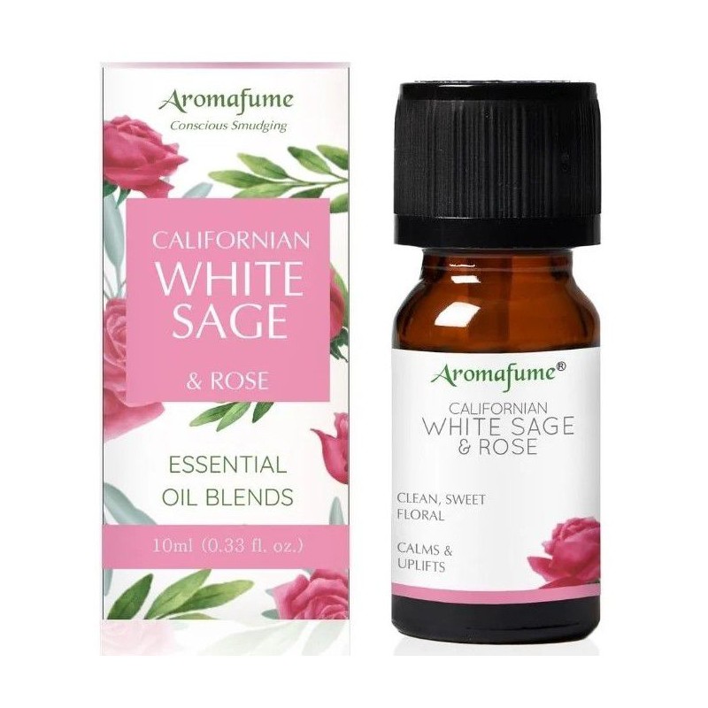 Synergie Sauge blanche & Rose - Aromafume
