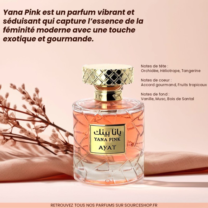 Parfum Yana Pink - 100ml - Ayat