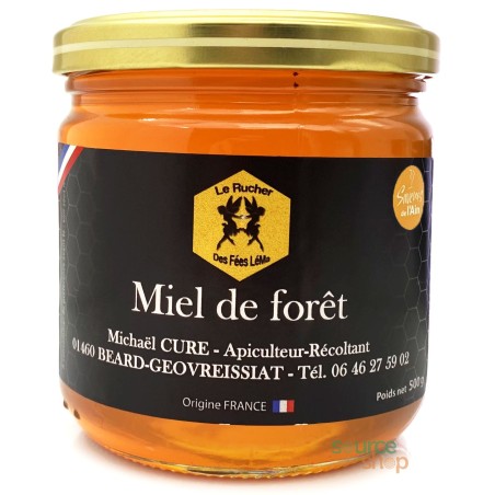 Miel de forêt du Bugey - 500g - Le Rucher des Fées Léma