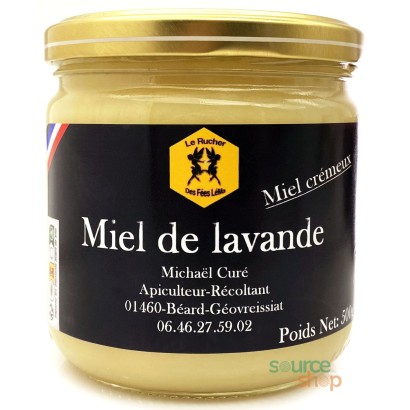 Miel de lavande de Drôme - 500g - Le Rucher des Fées Léma