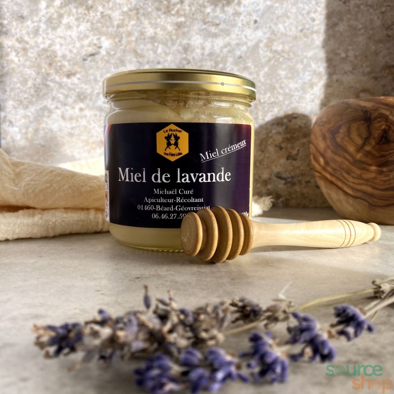 Miel de lavande de Drôme - 500g - Le Rucher des Fées Léma