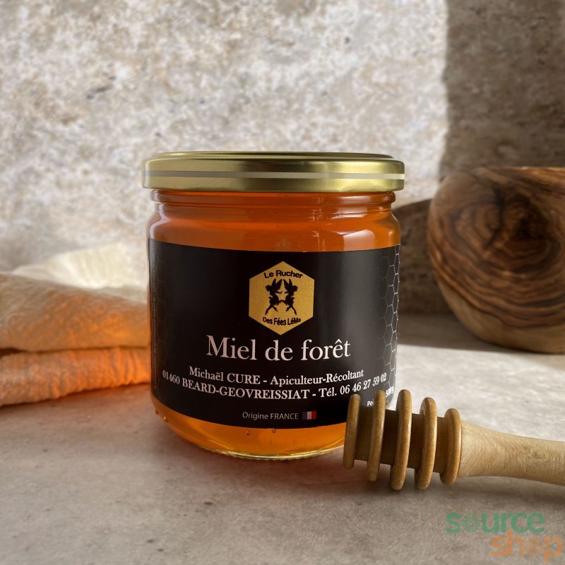 Miel de forêt du Bugey - 500g - Le Rucher des Fées Léma