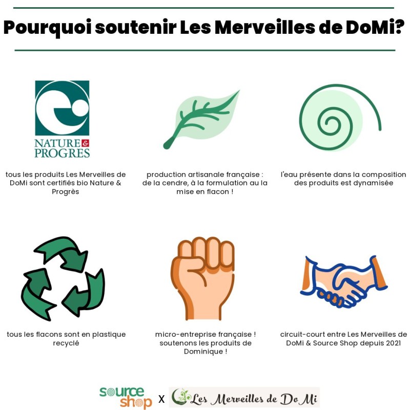 Nettoyant anti-calcaire BIO -  Les Merveilles de DoMi