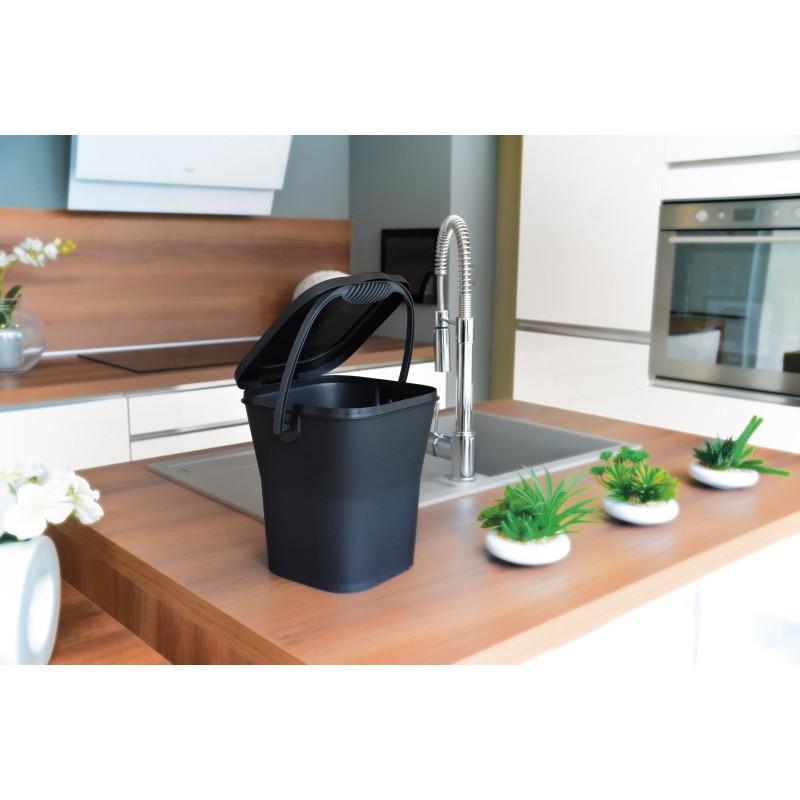 Composteur de cuisine - Seau à compost - 6L