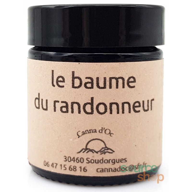 Baume du randonneur BIO au chanvre - 30ml - Canna d'Oc