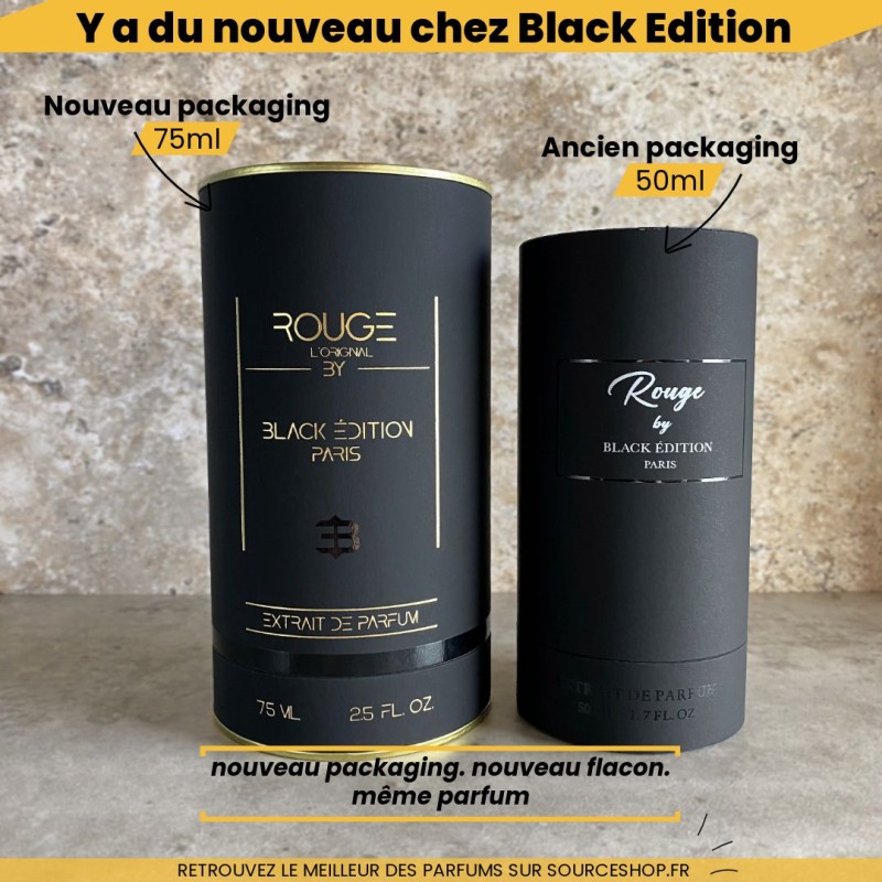 Parfum Rouge senteur Baccarat Rouge 540 - Générique - Black Edition