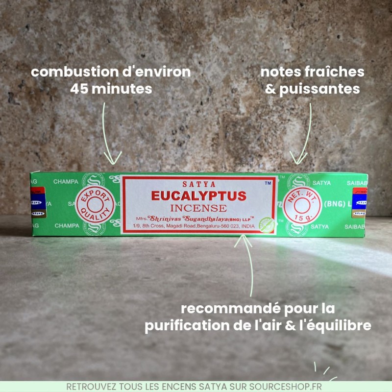 Encens Eucalyptus - Satya