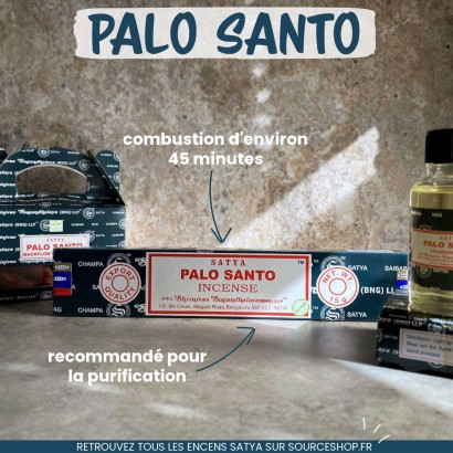 Encens Palo Santo - bois sacré