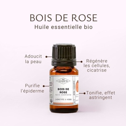 Huile essentielle de Bois de Rose - MyCosmetik