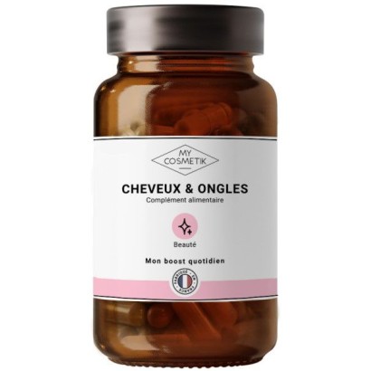 Gélules Cheveux & Ongles - 200 gélules - MyCosmetik