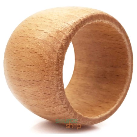 Rond de serviette en bois de Hêtre du Jura - Artisanal & Local