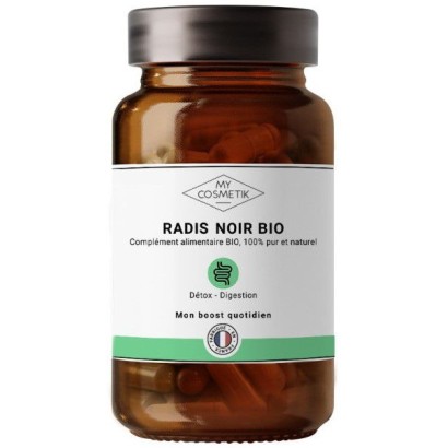 Gélules de Radis Noir BIO - 90 gélules - MyCosmetik