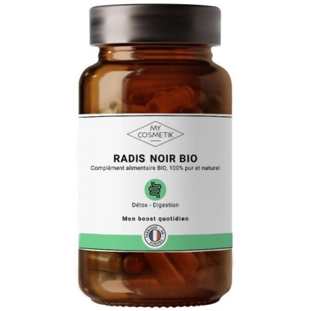 Gélules de Radis Noir BIO - 90 gélules - MyCosmetik