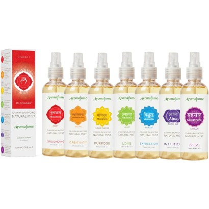 Kit Sprays d'ambiance 7 Chakras - Aromafume