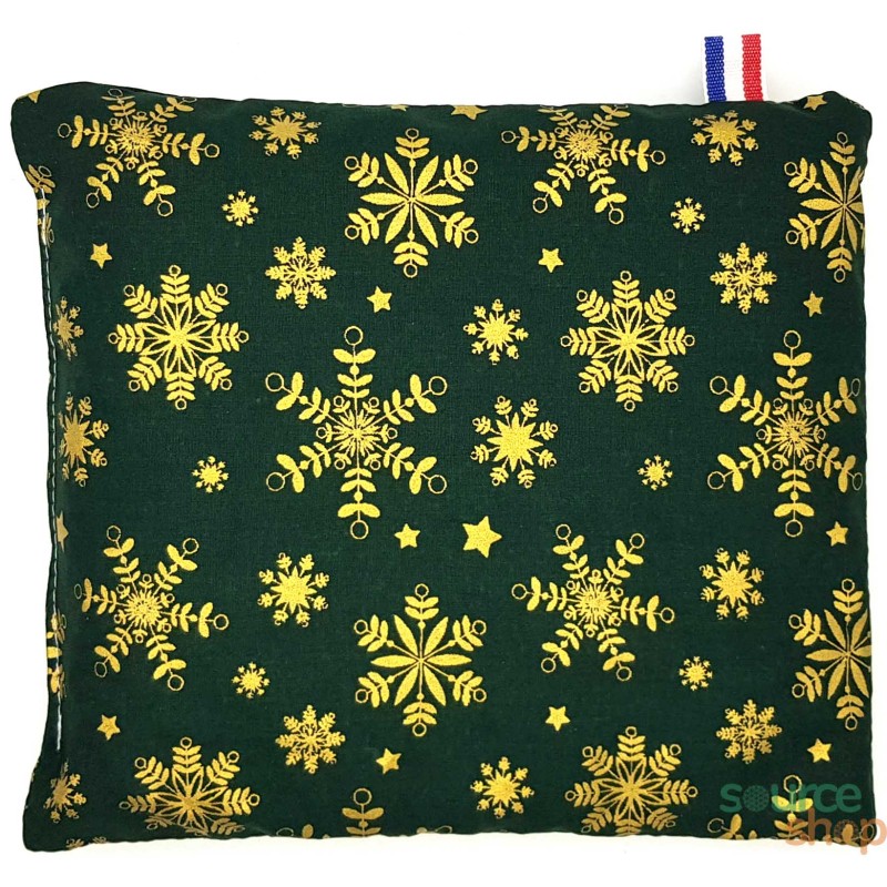 Coussin bouillotte sèche de noyaux de cerises - Artisanal & Français - BIO