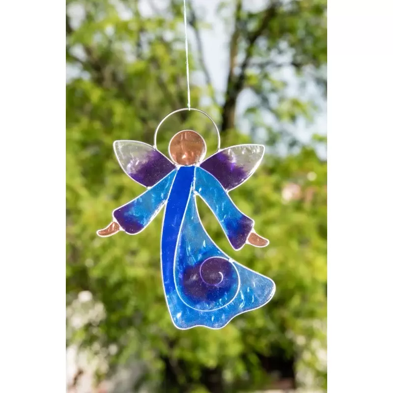 Attrape-soleil En Acrylique Coloré Forme De Chat - Diamètre 16 Cm - Décor Suspendu Pour Fenêtre Ou Jardin