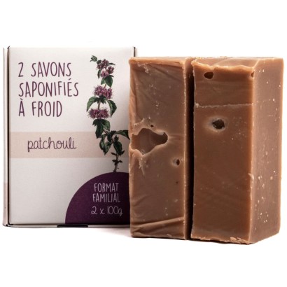 Savon BIO au Patchouli - 200g - Maison Sidonie Champagne