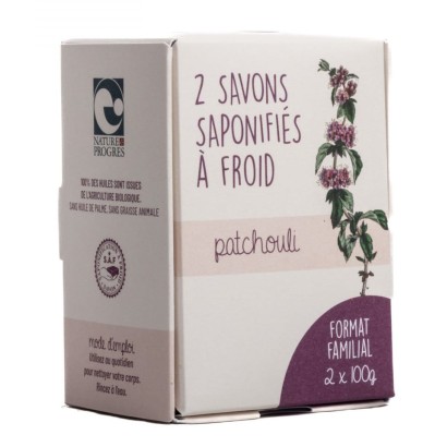 Savon BIO au Patchouli - 200g - Maison Sidonie Champagne