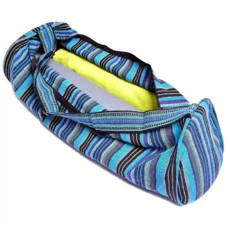 Sac pour tapis de Yoga bleu Sac pour tapis de Yoga bleu