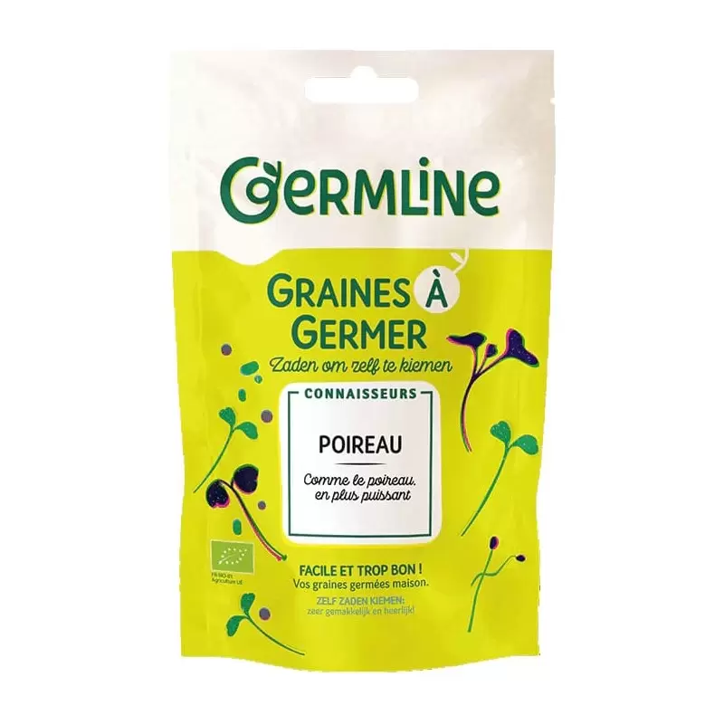 Graines à germer Poireau BIO - 50g - Germline