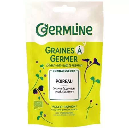 Graines à germer Poireau BIO - 50g - Germline