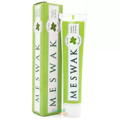 Dentifrice ayurvédique Meswak & Menthe - siwak - 100g - Kerala Nature