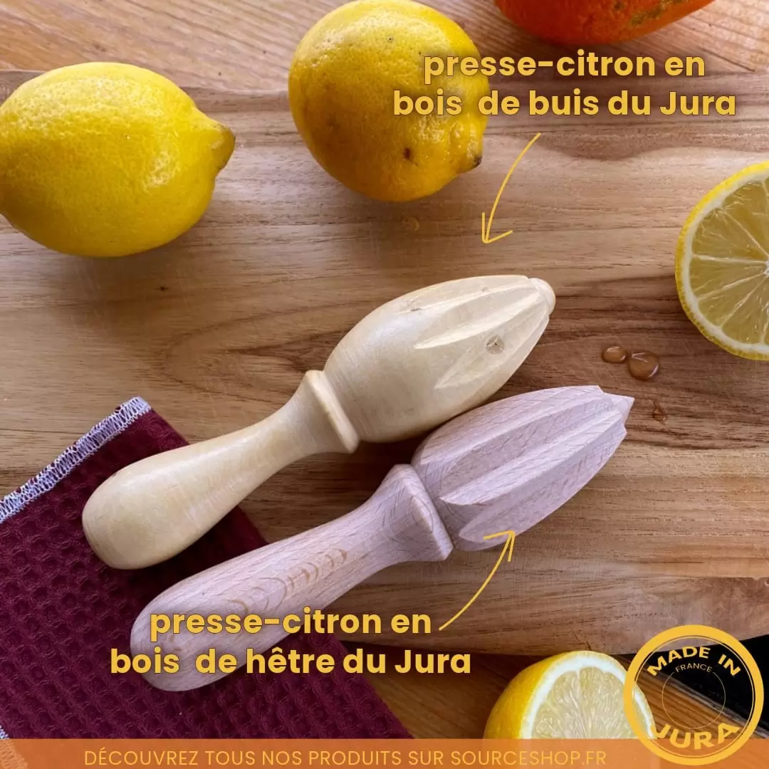 Presse-citron en buis du Jura - Artisanal & Local
