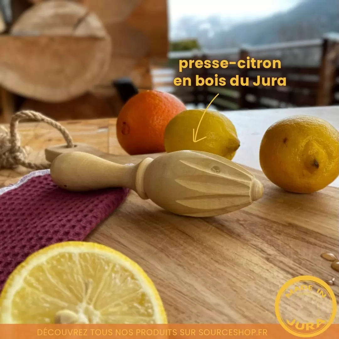 Presse-citron en buis du Jura - Artisanal & Local