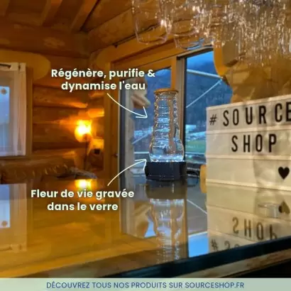 Dynamiseur d'eau Vortex - Eau dynamisée & vivante
