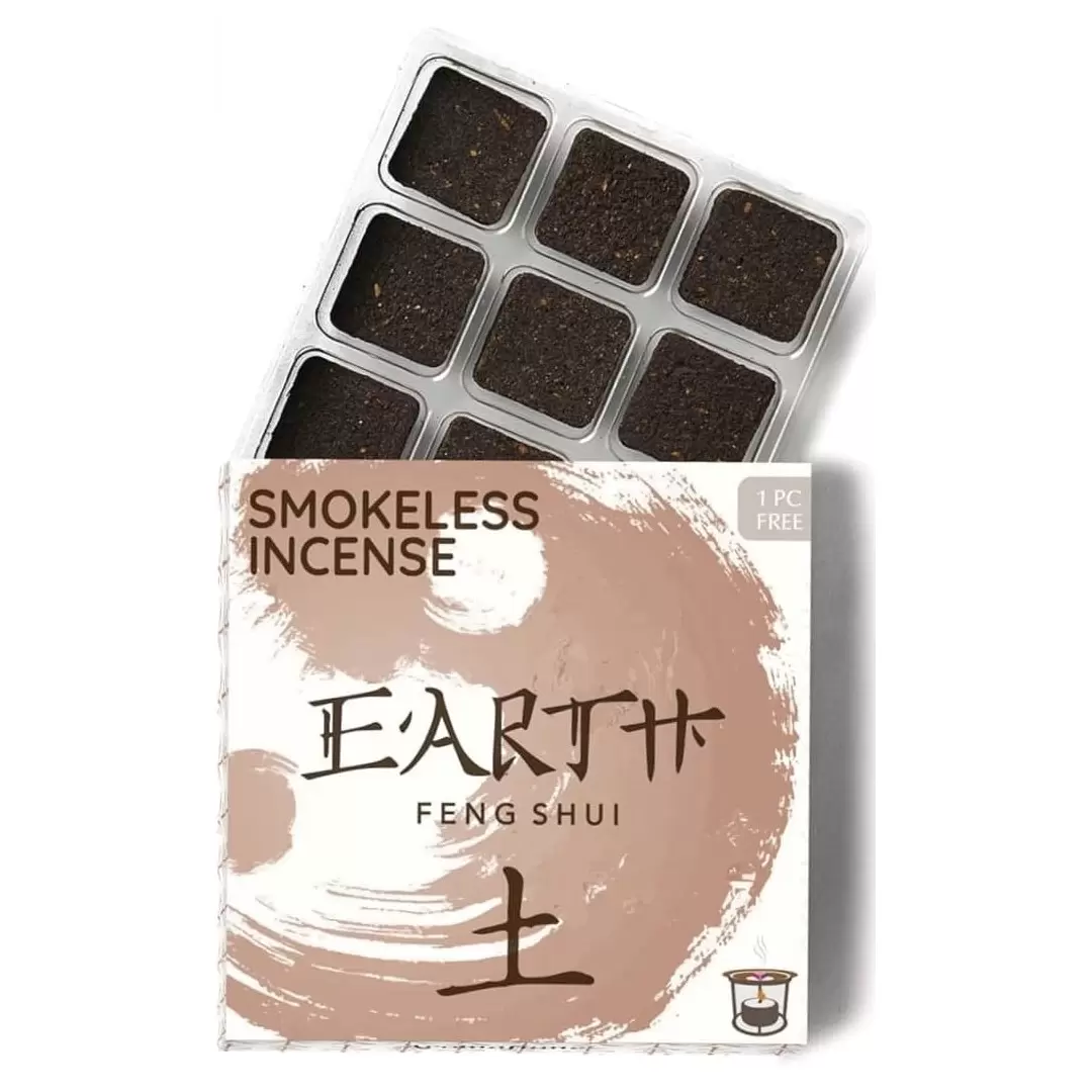 Briques d'encens Terre - Feng Shui - Aromafume