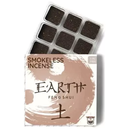 Briques d'encens Terre - Feng Shui - Aromafume