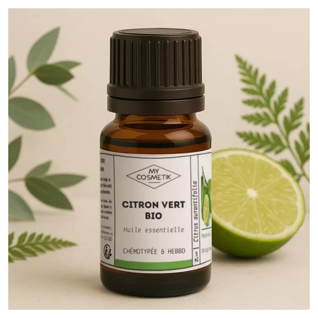 Huile essentielle de Citron Vert BIO - MyCosmetik