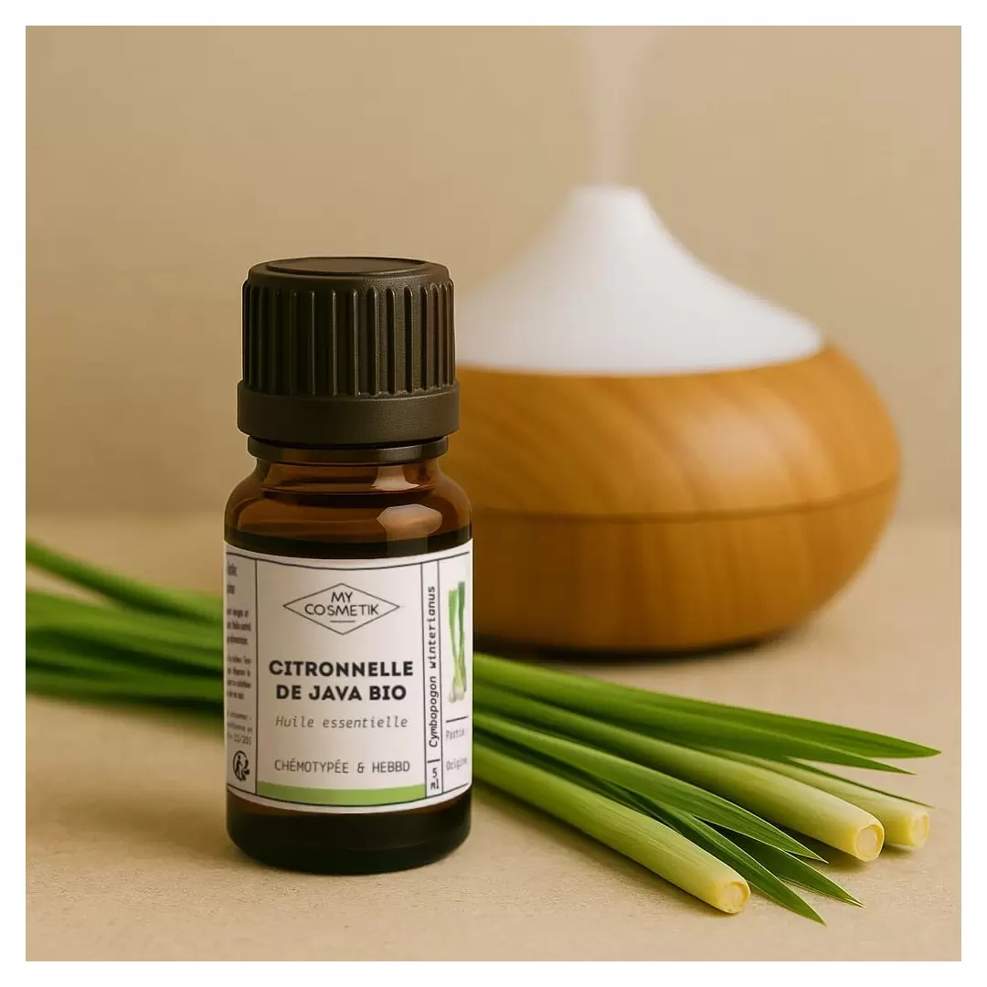 Huile essentielle de Citronnelle BIO - MyCosmetik