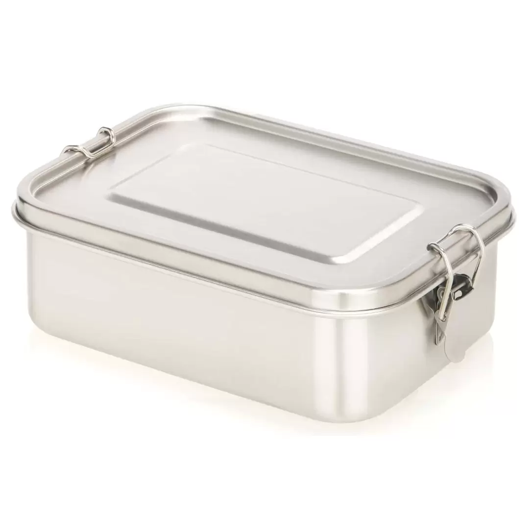 Lunch Box inox Yummy - 1200ml - Boîte à repas modulable - Gaspajoe